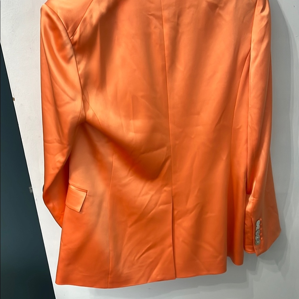 Veronica Beard Vibrant Orange Suit Jacket - Picture 9 of 12